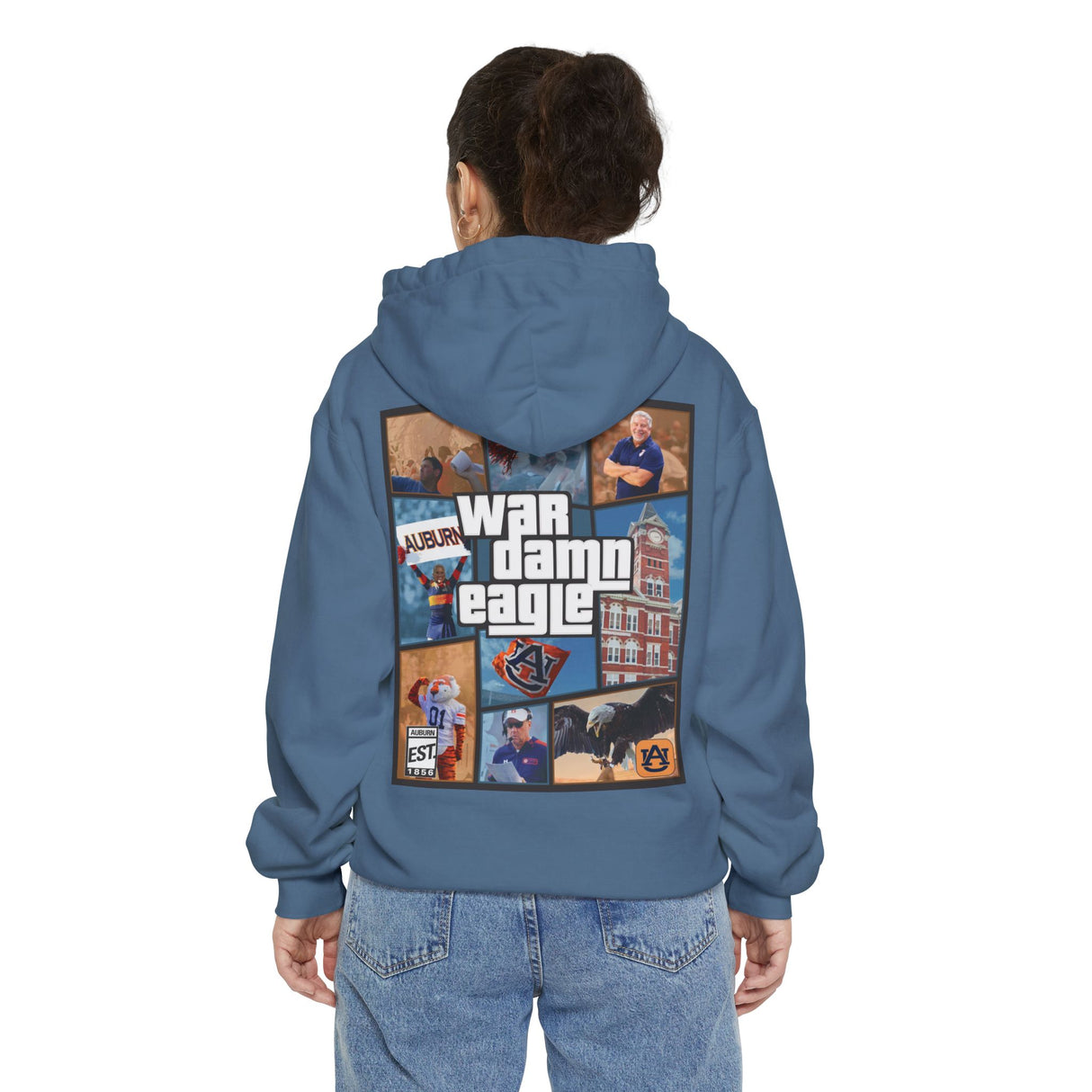 Auburn "GTA" Unisex Garment-Dyed Hoodie