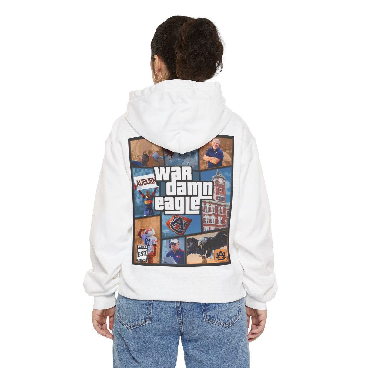 Auburn "GTA" Unisex Garment-Dyed Hoodie