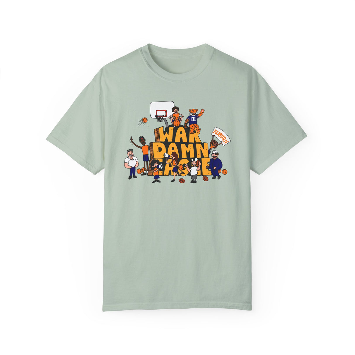 Auburn "SchoolHouse" Comfort Colors T-Shirt - Unisex