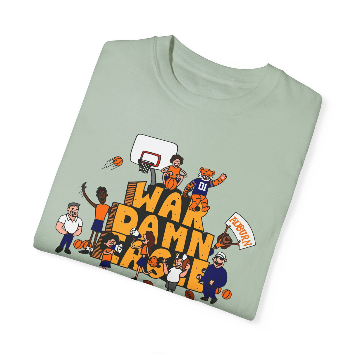 Auburn "SchoolHouse" Comfort Colors T-Shirt - Unisex
