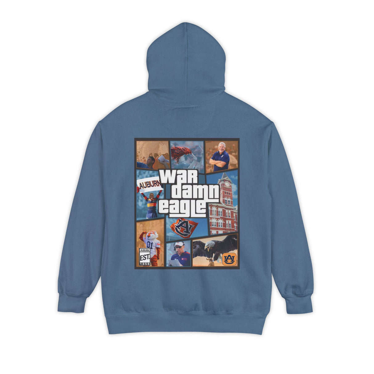 Auburn "GTA" Unisex Garment-Dyed Hoodie