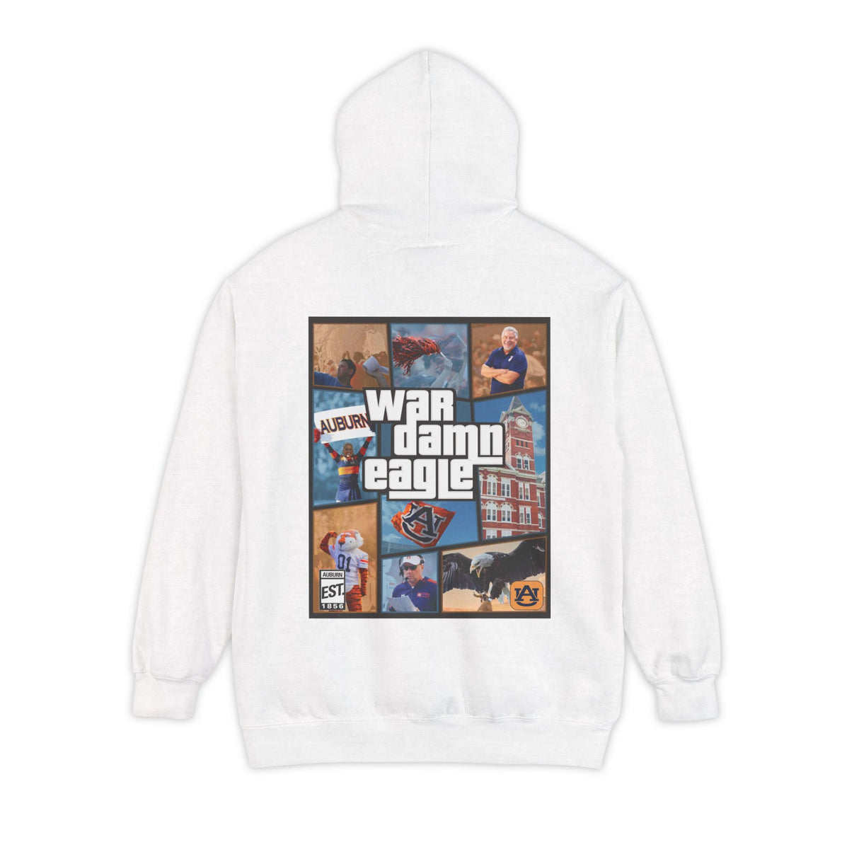 Auburn "GTA" Unisex Garment-Dyed Hoodie