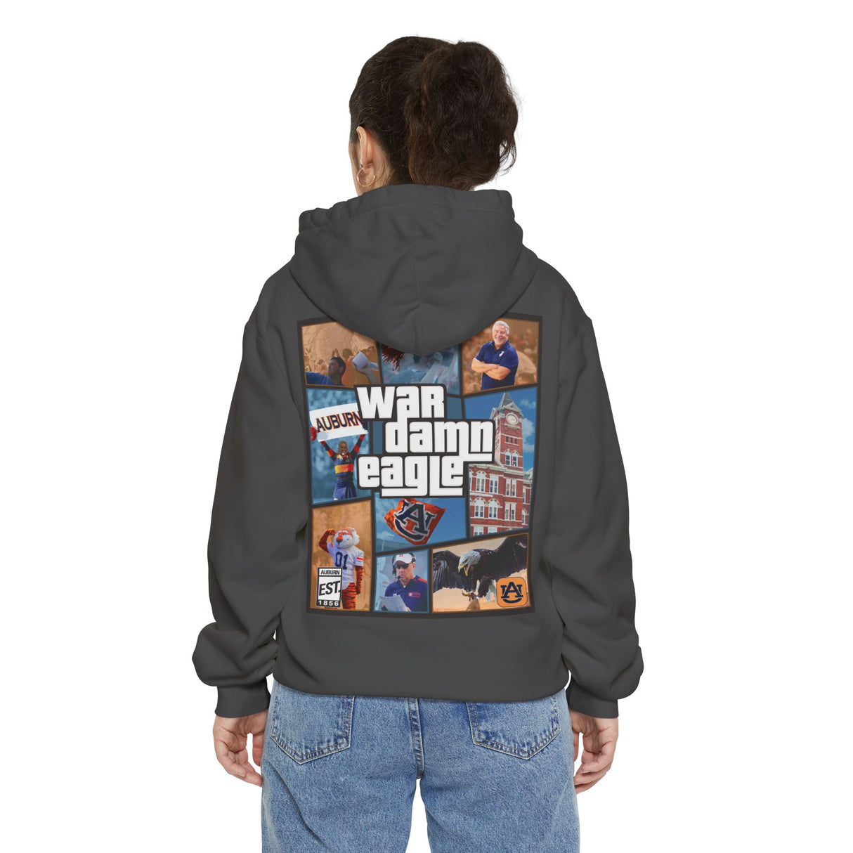 Auburn "GTA" Unisex Garment-Dyed Hoodie