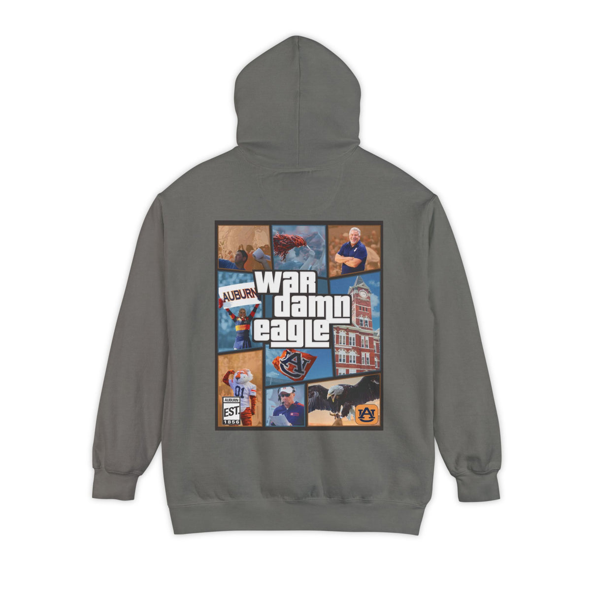 Auburn "GTA" Unisex Garment-Dyed Hoodie