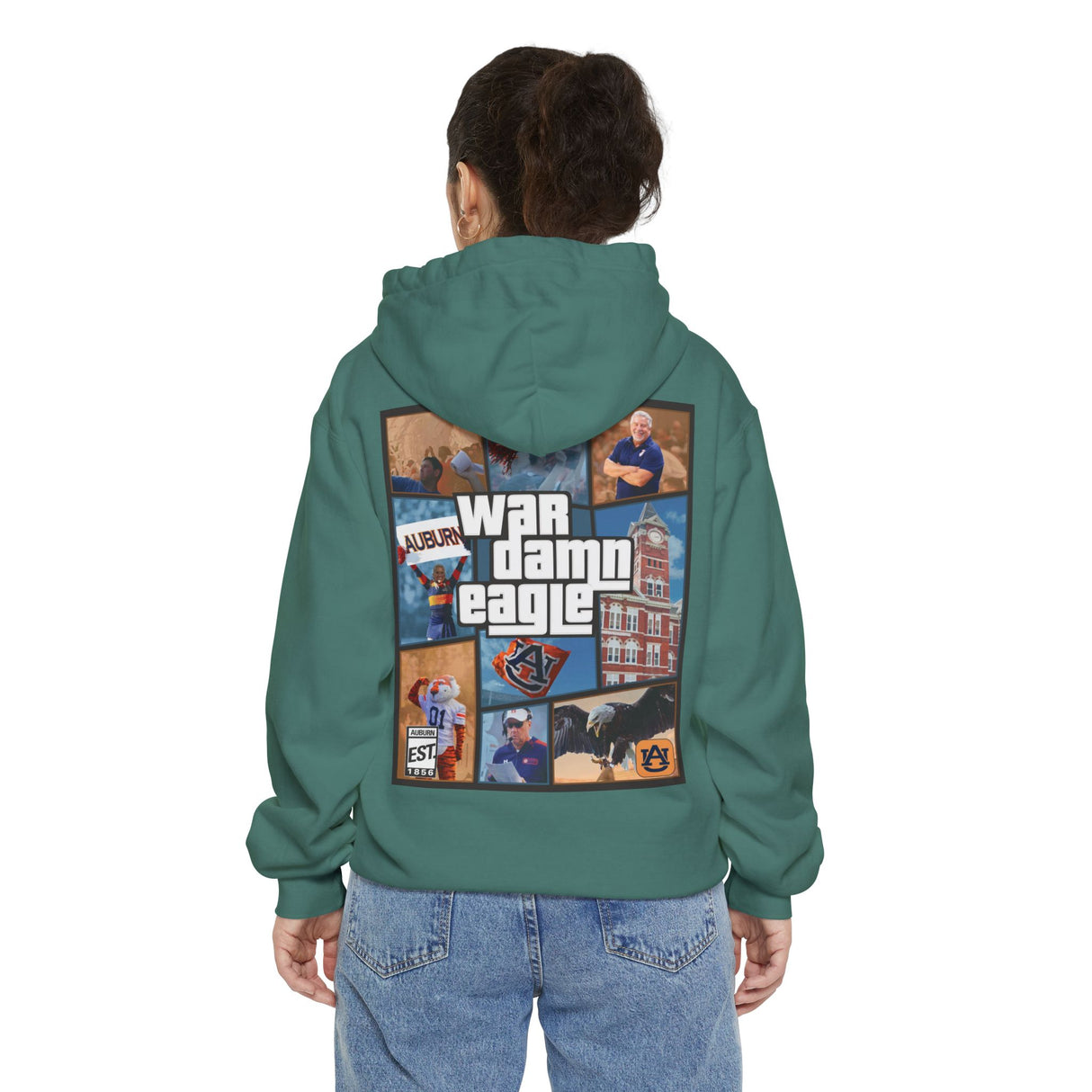 Auburn "GTA" Unisex Garment-Dyed Hoodie