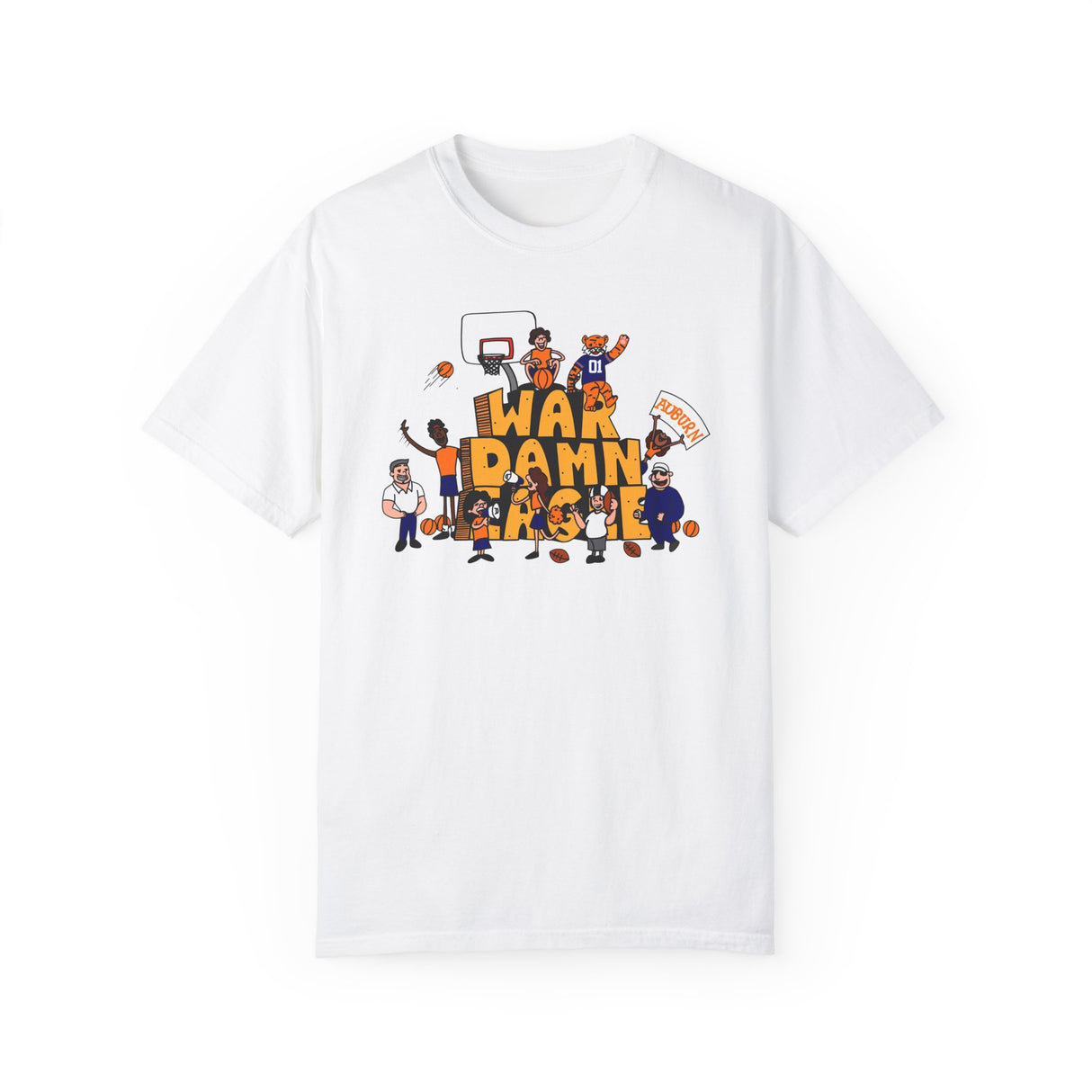 Auburn "SchoolHouse" Comfort Colors T-Shirt - Unisex
