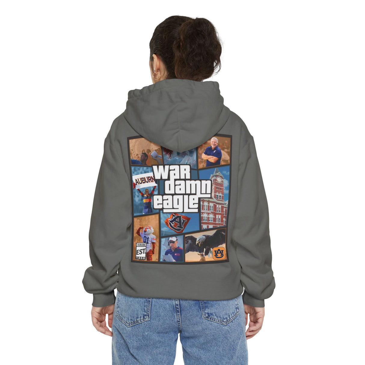 Auburn "GTA" Unisex Garment-Dyed Hoodie